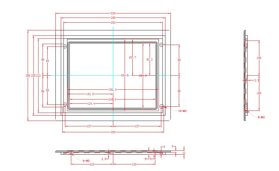 Industrial Monitor Mount