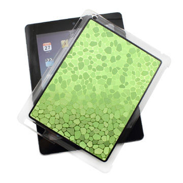 Tablet PC Case for Apple's iPad 2, Made of PC and PU, Various Colors and Veins are Available