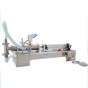 Macchina di riempimento di bevande liquide semi-automatiche per piccole bottiglie