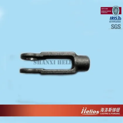 Metallurgy casting fastened crutch