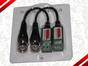 1 Ch Passive Video Balun-cctv Via Unshielded Twisted Pair Interference Free Cee-202l