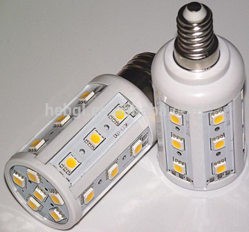 7W beam angle 360 degree led corn light bulb light
