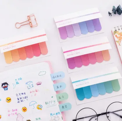 Factory Wholesale: Custom Page Markers, Fluorescent Pet Notepads, Mini Sticky Notes, and Colored PET Page Flags