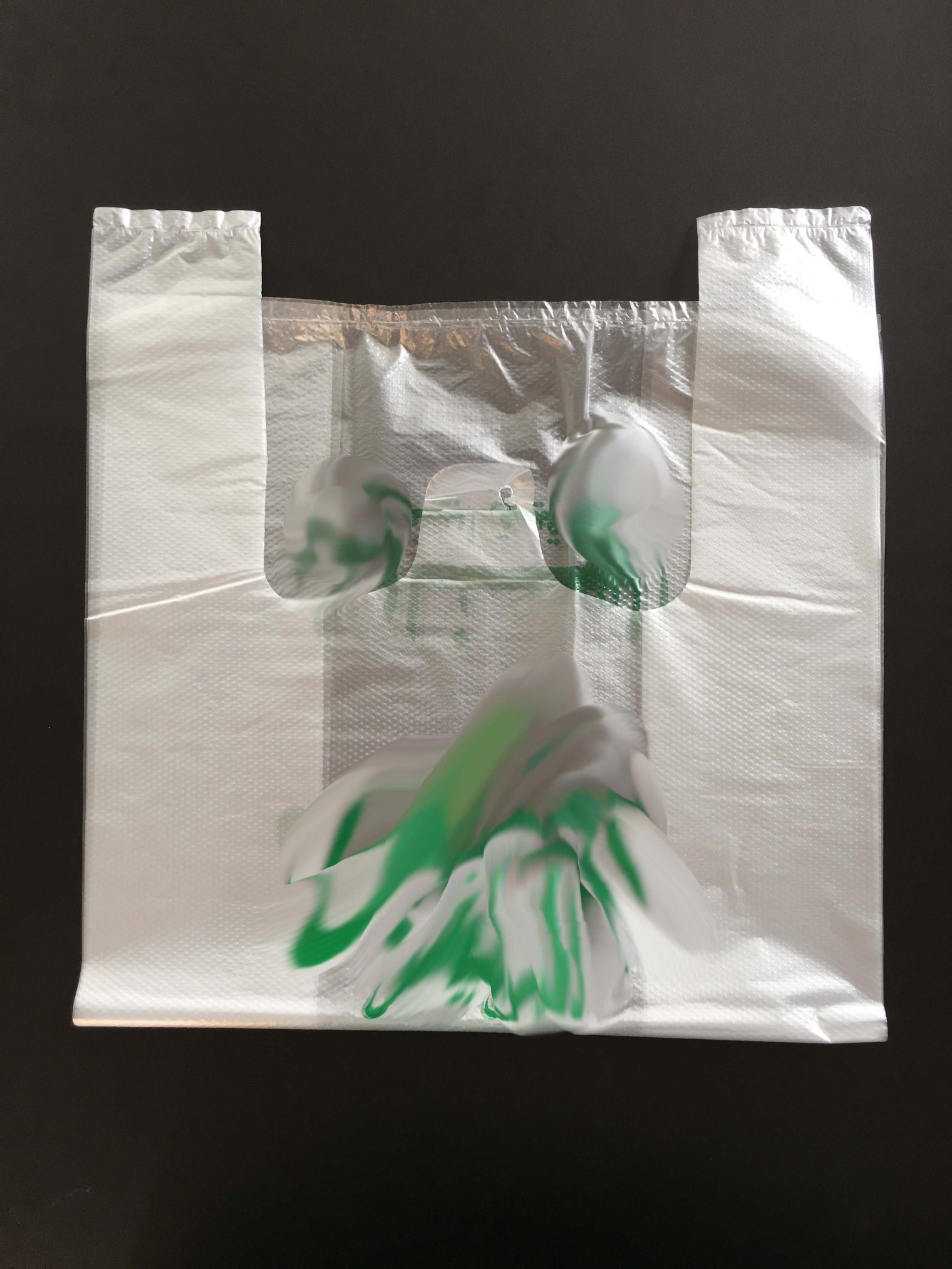 Biodegradable Garbage T Shirt Compostable Household Kitchen Trash Roll Shopping Bag