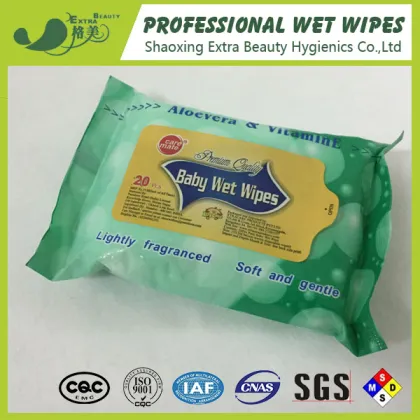 No scent baby wet wipes paper, custom print baby wet wipes