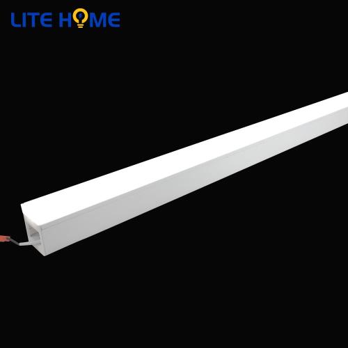 6ft 80w luz de techo negra led