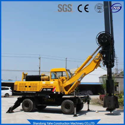 wheeled type DL-360 piling equipment price