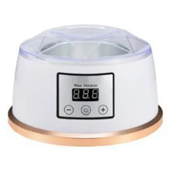 Gold EU Plug Professional Warmer Wax Heater SPA Hand Epilator Feet Paraffin Wax Machine Body Depilatory Hair Removal Tool with L