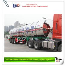 Milk cooler tank truck