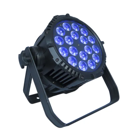 Professional High-Quality 18x18W RGBWA UV 6in1 Waterproof Stage Lighting LED PAR Light