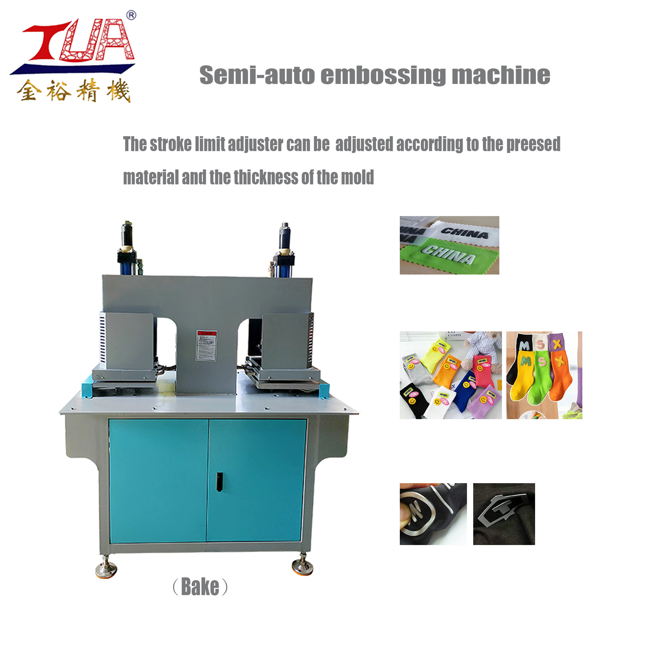 Semi Automatic Embosing Machine เครื่องทำโลโก้ยางแนวตั้ง คุณภาพสูง เครื่องทำโลโก้ยางแนวตั้ง บน bossgoo.com