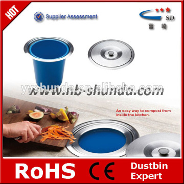 Kitchenware built-in garbage bin for kitchen cabinet