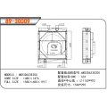 New Custom Aluminum Generator Radiator for Weichai 6M33D633E200 Radiator Assembly Factory Direct Supply Genset Cooling Water