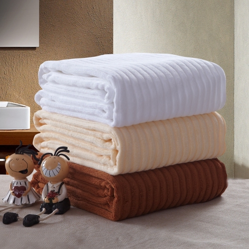 toalha de banho 100% algodão hotel listra