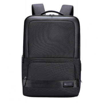 Slim Split Leather Trim Laptop Backpack