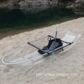 Clear Kayak: Transparent Plastic Canoe for 2 People with Customized Size