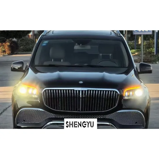 Upgrade Body Kit for Benz GL X164 (06-12) to GLS X167 Style: Front & Rear Bumpers, Grille, Auto Lamps, Hood, Fender