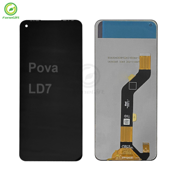 Tecno Pova LD7 LD7J 6.8 "LCD Ekran Dokunmatik Ekran Sayısal Montajı