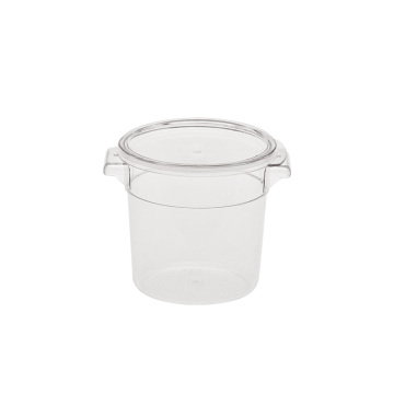 Transparent 1L Polycarbonate Food Grade Plastic Container with Handle