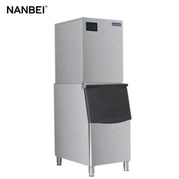 Ticari Ice Cube Maker - Paslanmaz Çelik 500kg/24 Saat Endüstriyel Buz Makinesi