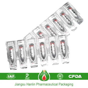 pharmaceutical better waterproof suppository laminate pe film