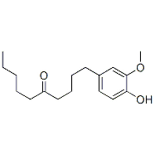 1- (4-hydroxy-3-méthoxyphényl) décan-5-one CAS 27113-22-0