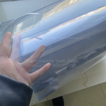 High transparency PVC film for thermoforming