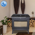 25KW Steel Plate Wood Burning Stoves Installation
