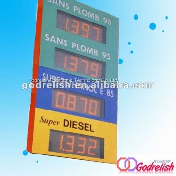led gas price sign