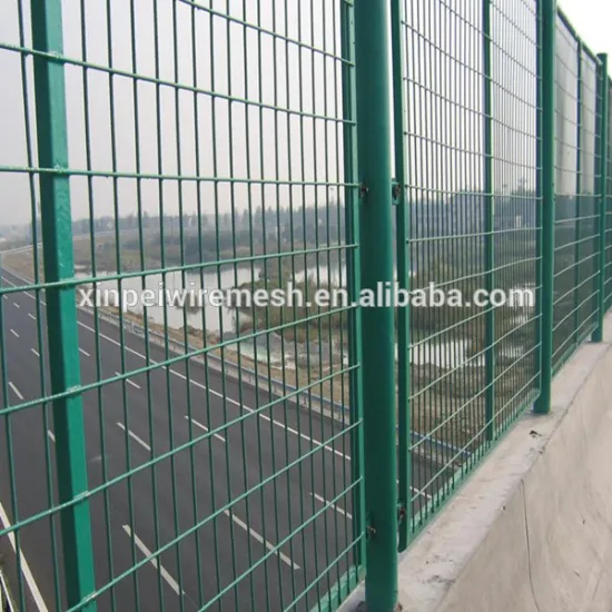 Hot sale! Galvanized and PVC coated triangle bend weld wire fence/wire mesh netting (CE BV certificate)