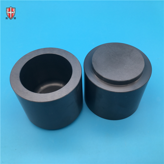 sintered সিলিকন নাইট্রাইড সিরামিক ক্রুশিবল কাপ