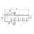 NPT Male 60 Degree Cone Seat Hydraulic Fittings