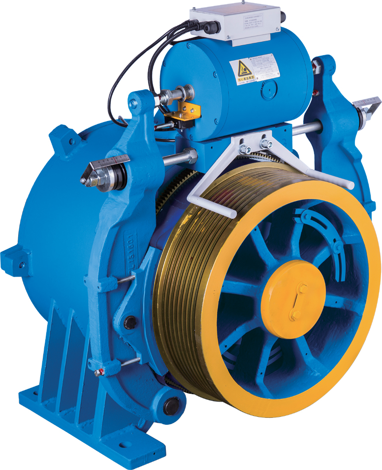 Medium and High Speed Gearless Traction Machine (WYJ340)