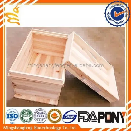 8 Frames Langstroth Bee hive Two Layer Hive