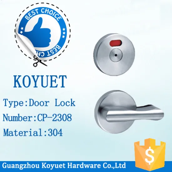 Wholesale Factory Toilet Partition Cubicle Stainless Steel Toilet Lock