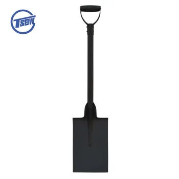 Heavy Duty One-Piece Steel No Welding Garden Farming Spade