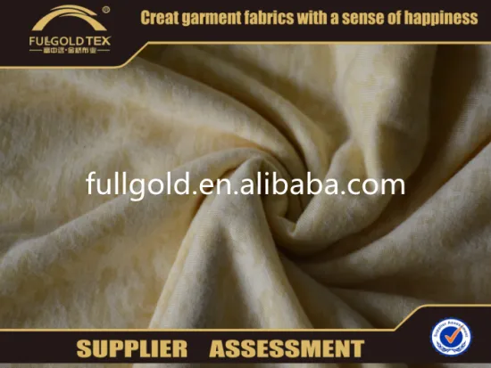 32S TR Textile Dyed Print Breathable Single Jersey Knit Fabric