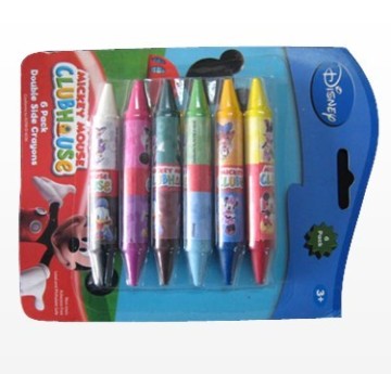 Double-headed crayons for kids