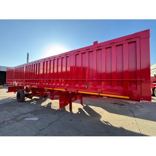 مقطورة تفريغ جانبية عالية السكك الحديدية