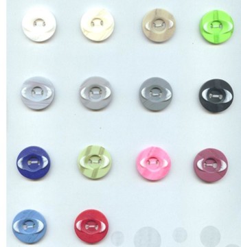 Plastic Round Button with Different Colours (BTN04)