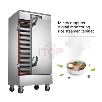 12/24 Layer Electric Rice Steamer Machine 12KW 380V for Rice Noodles and Momo