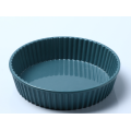 melamine round deep serving tray