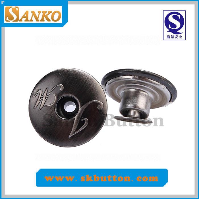 Customized Nique Design Alloy Shank Button