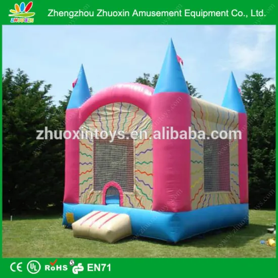 Painted Artwork Coloful hot Bounce House Factory