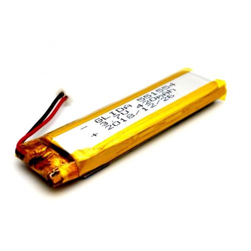 lithium polymer battery 551554 3.7V 420mah for watch toy