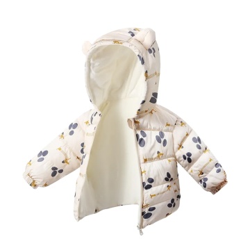 Yufan Custom 2023 Printed Down Jacket for Kids