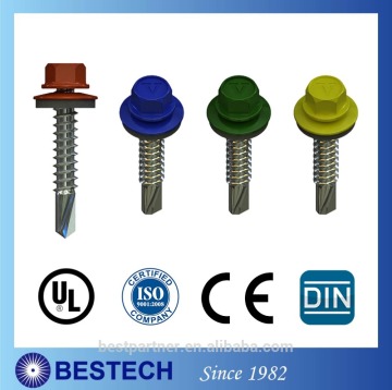 Professional Fasteners Stainless Steel Self Drilling Roof Screw #8X9/16''