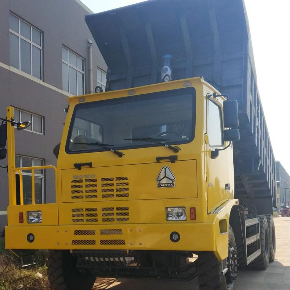 sinotruk howo 50ton coal mining dumper price