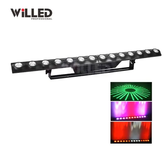 WILLED 14x3w Warm White 86w RGB Matrix Beam DMX LED Disco Stage Bar Light