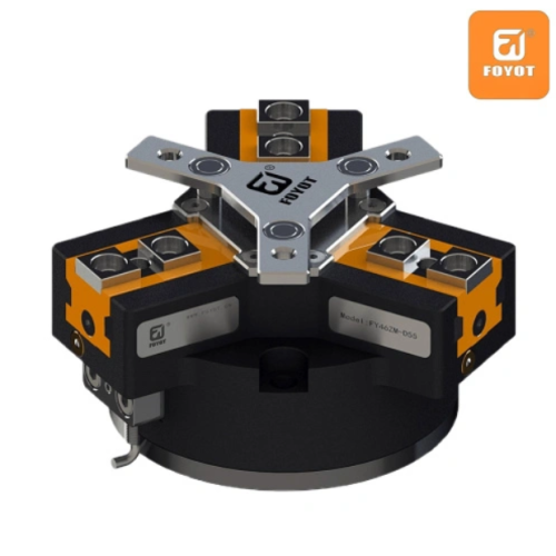 FY46ZM-D55 القابض الهوائي ثلاثي الفك عالي الدقة